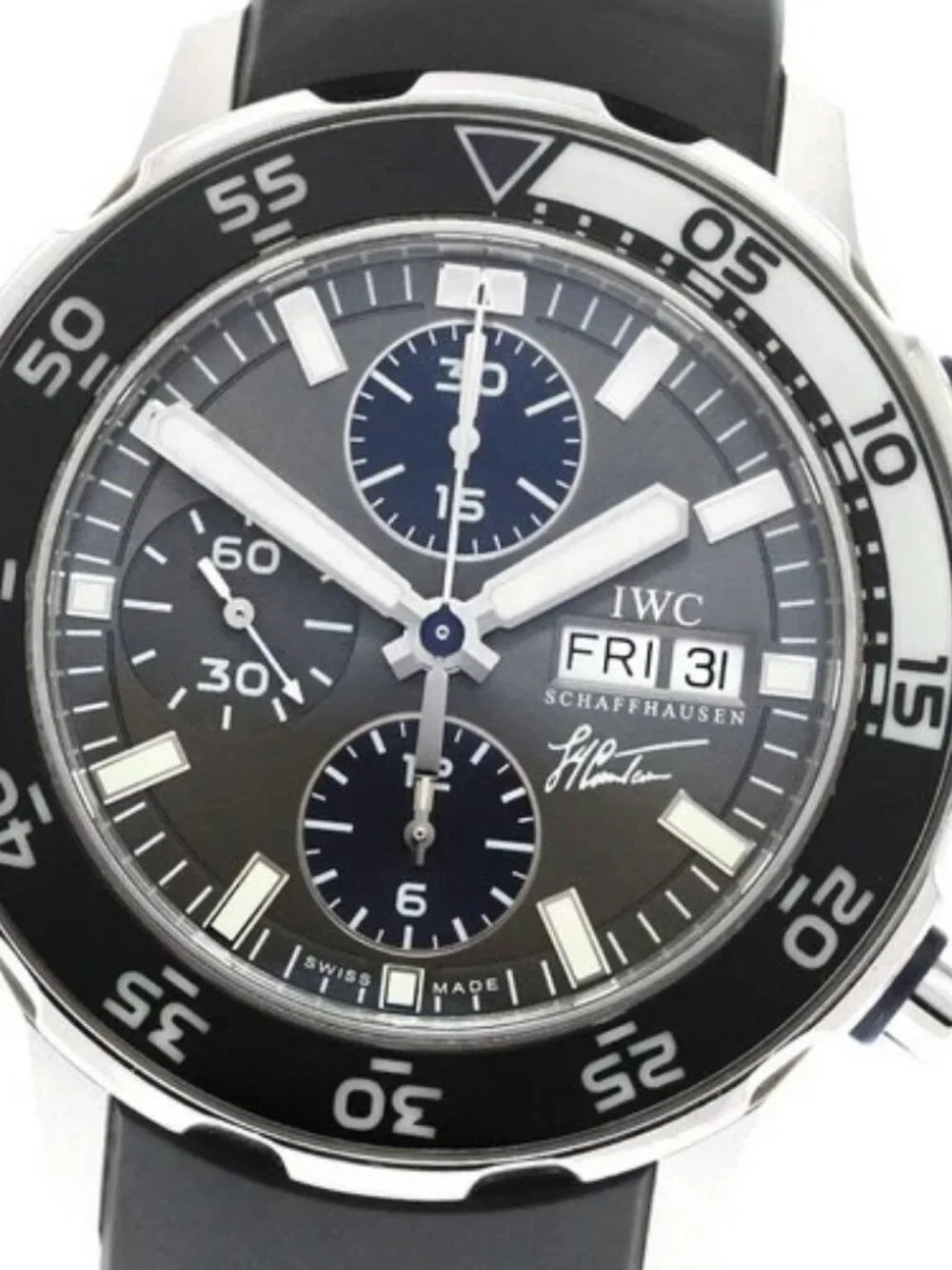 IWC SCHAFFHAUSEN Aquatimer IW376706 Jacques-Yves Cousteau AT Men's Watch_846842